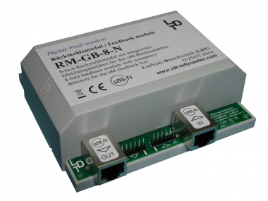 Littfinski 320103 RM-GB-8-N-G 8fach Rückmeldemodul m.Gleisbesetztmeldung Neuware 
