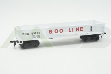 Bachmann 43-1002-K8 42' Steel Condola Soo Line Spur H0 unbespielt OVP 