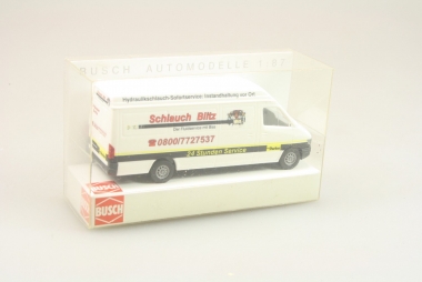 Busch MB Sprinter Schlauch Blitz H0 / 1:87 neu Originalverpackung 