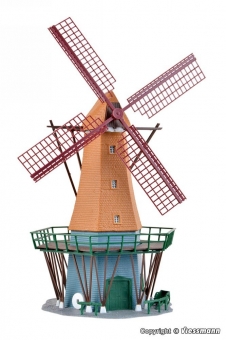 Kibri 39150 Windmühle auf Fehmarn in H0 Bausatz Fabrikneu 