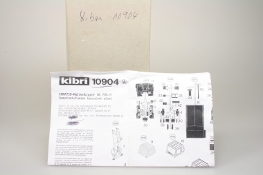Kibri 10904 Komatsu Muldenkipper HD 785-5 in H0 Bausatz 