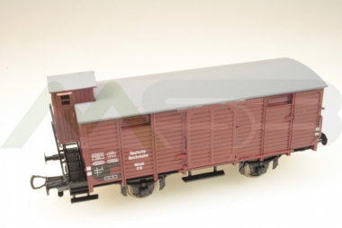 Liliput 214 02 gedeckter Güterwagen der DR H0 unbespielt Originalverpackung 