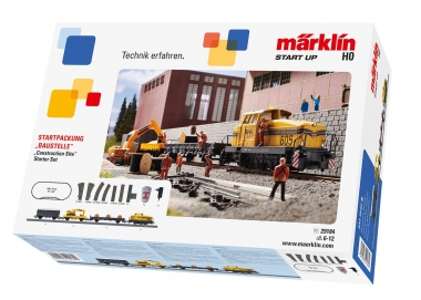 Märklin 29184 Start up - Startpackung Baustelle digital C-Gleis in H0 Fabrikneu 