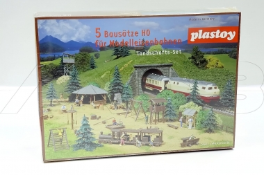 Plastoy (Faller) Landschafts-Set Spur H0 Bausatz Originalverpackung 