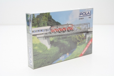 Pola 310624 Box-girder bridge with bridge head H0 Kit Boxed 