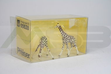 Preiser 00628 zwei Giraffen Spur H0 Neu 