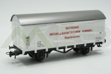 Roco 4305W gedeckter Güterwagen Modellbahntechnik Rummel DB H0 unbespielt OVP 