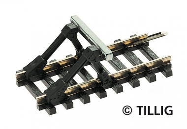 Tillig 83100 Prellbock mit Gleisstück gerade 41,5mm  in TT Fabrikneu 