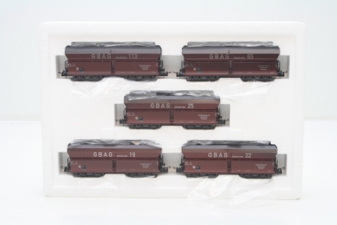Trix 23993 Güterwagenset Kohletransport 5-teilig Spur H0 neu Originalverpackung 