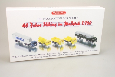 Wiking 099065 Jubiläums-Set 40 Jahre WIKING Maßstab N/1:160 Nei 