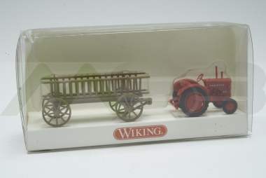 Wiking 8930131Leiterwagen mit Traktor Maßstab 1:87/H0 Neu 
