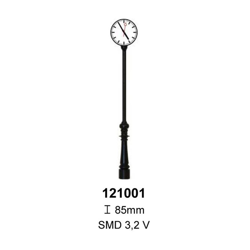 Beli-Beco 121001 Uhr mit Stecksockel SMD 0 Höhe 85 mm Fabrikneu 