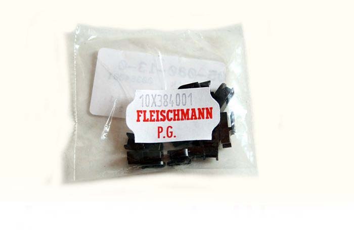 Fleischmann 384001 10x Embrayage Adaptateur h0 Erstzteil NEUF