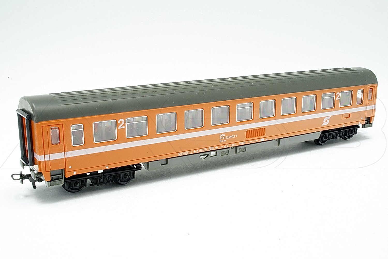 Kleinbahn 398 RIC Reisezugwagen 2. Klasse ÖBB orange Spur H0 neuwertig OVP Los 3 