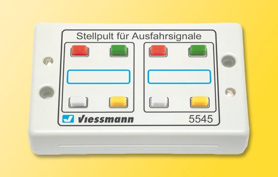 Viessmann 5545 Tasten-Stellpult 4-begriffig Fabrikneu vom Fachhändler 